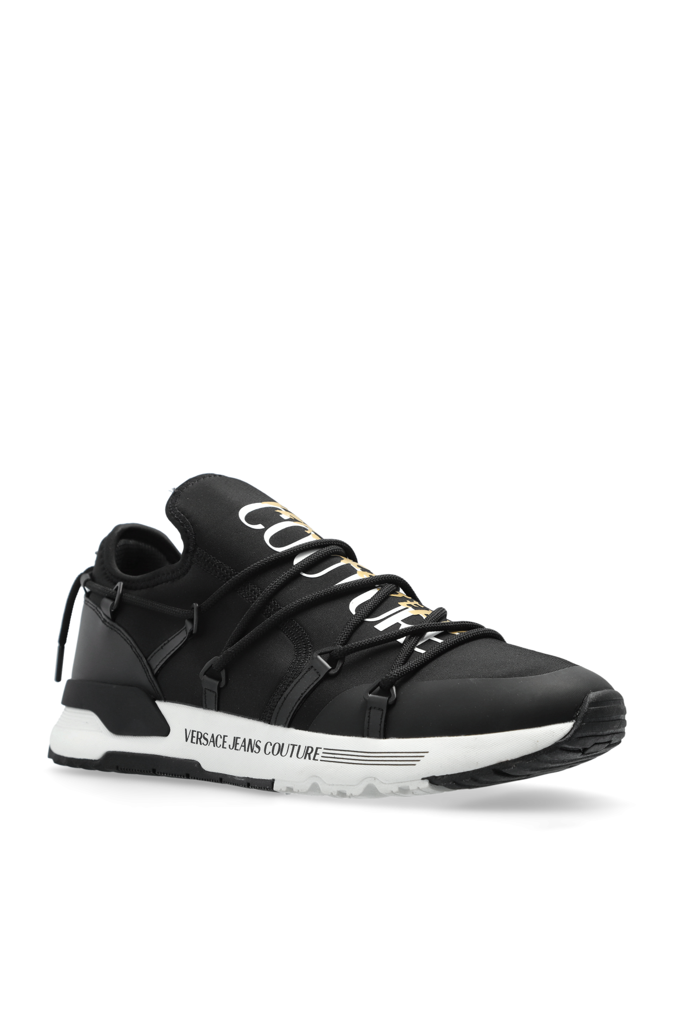 Black Sneakers with logo Versace Jeans Couture - Vitkac France